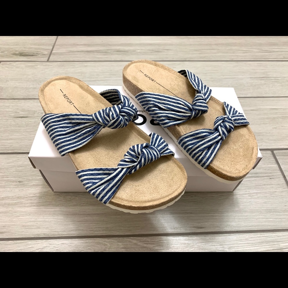 Report Mule / Sandal Blue